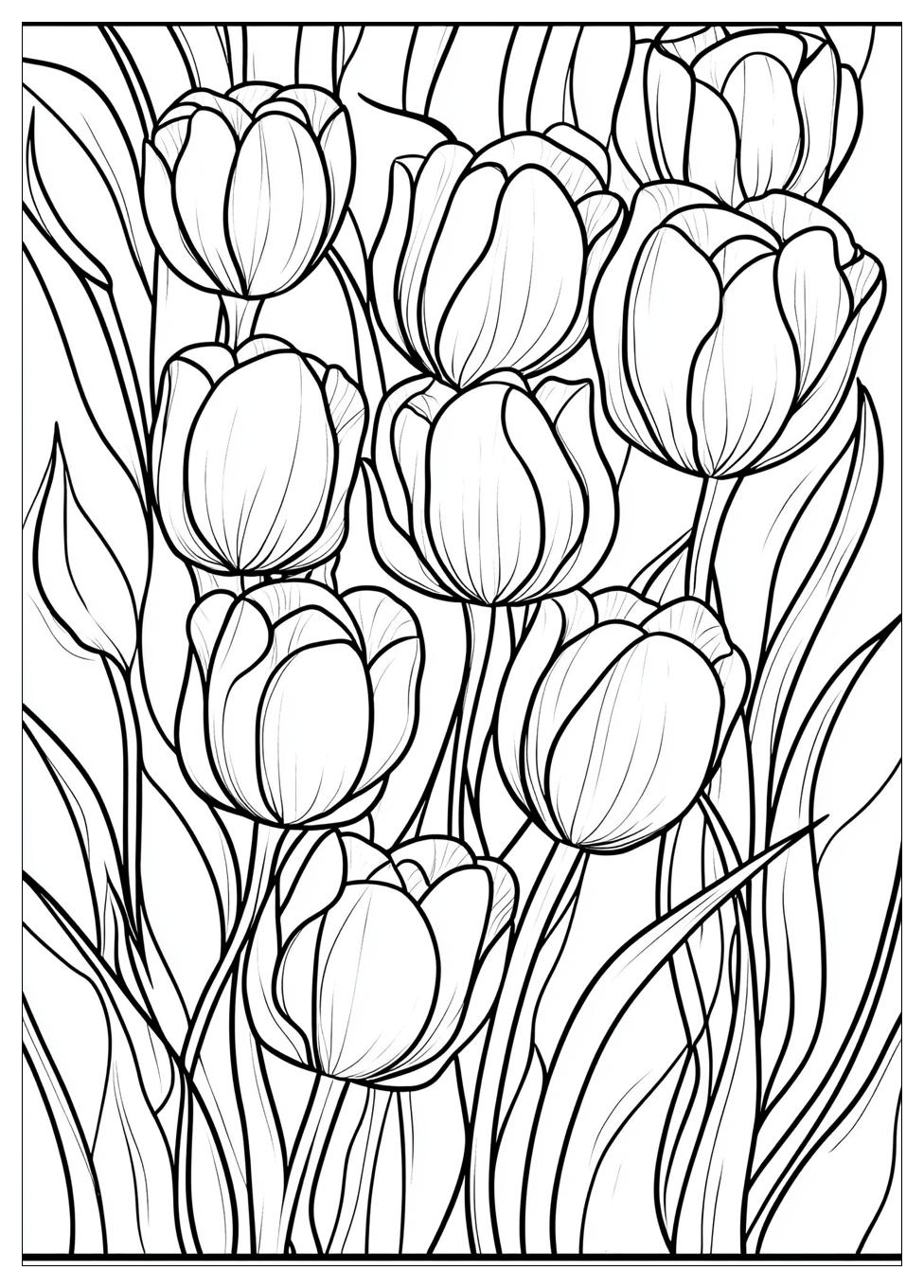 Tulpe Ausmalbilder 15