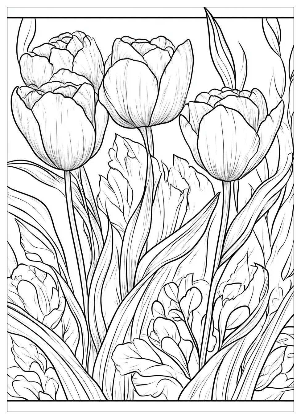 Tulpe Ausmalbilder 16