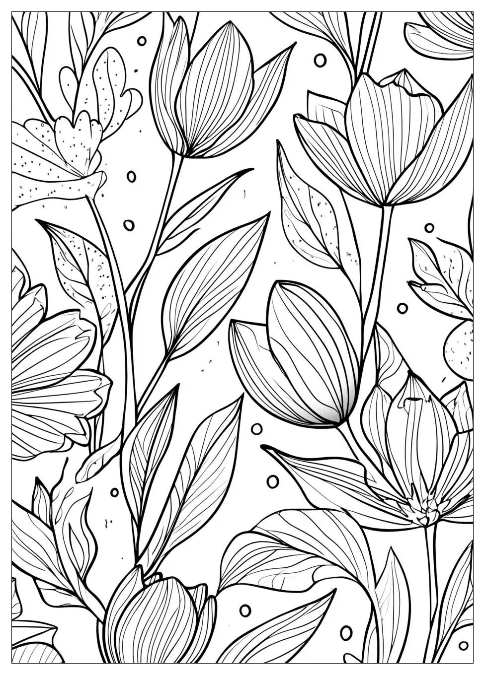 Tulpe Ausmalbilder 21