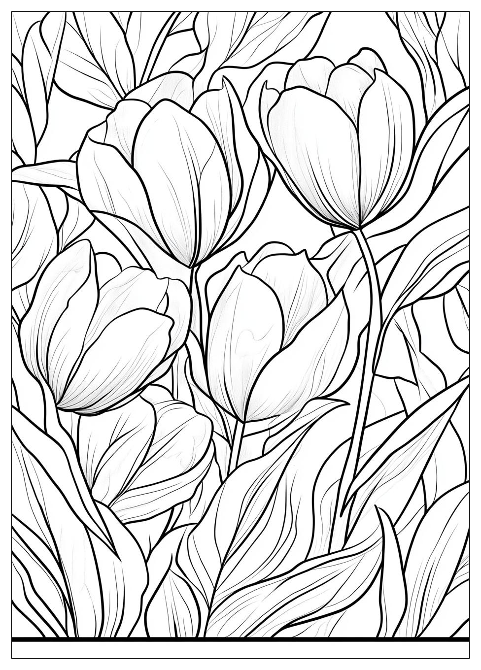 Tulpe Ausmalbilder 6