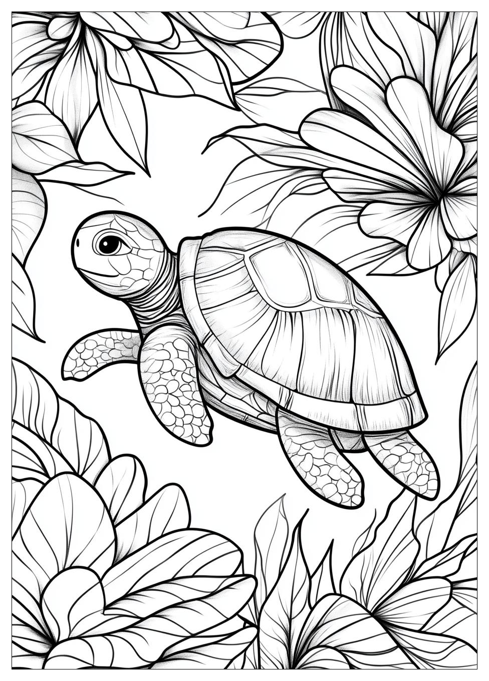 Turtles Ausmalbilder 1
