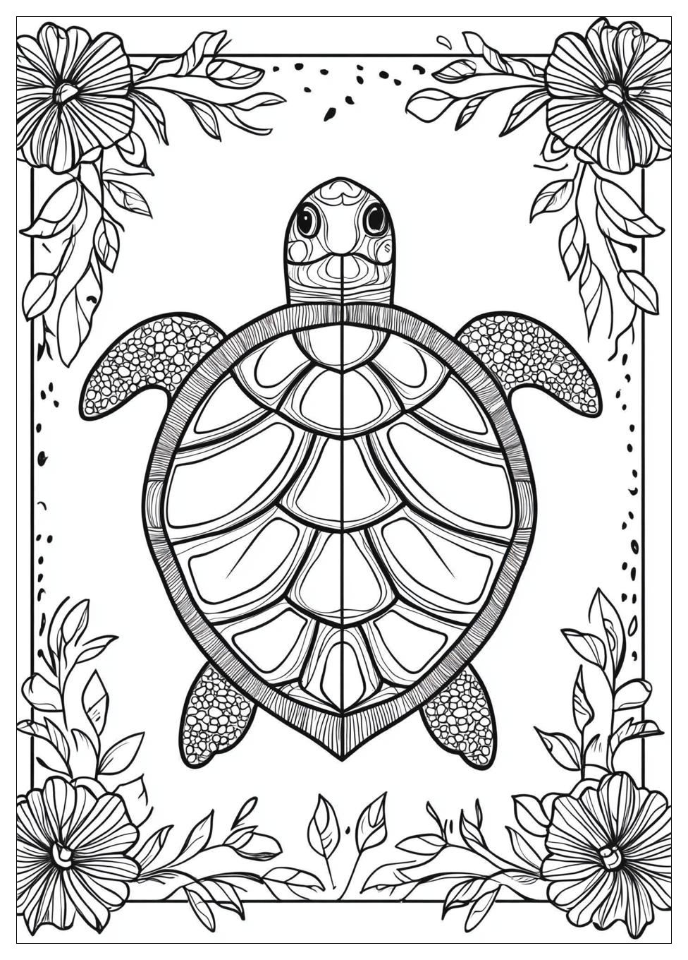 Turtles Ausmalbilder 12