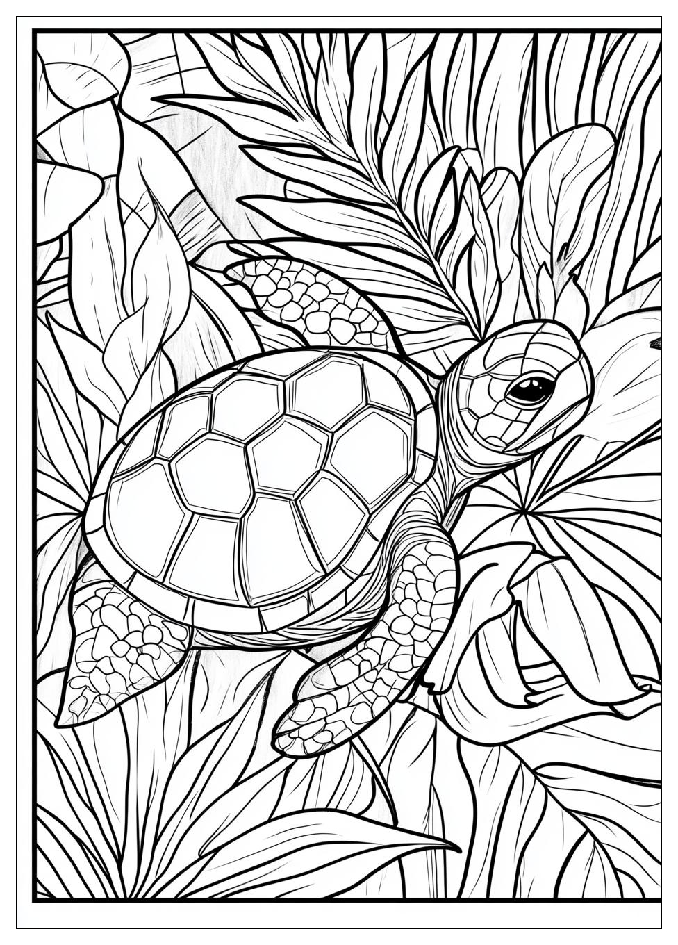 Turtles Ausmalbilder 2