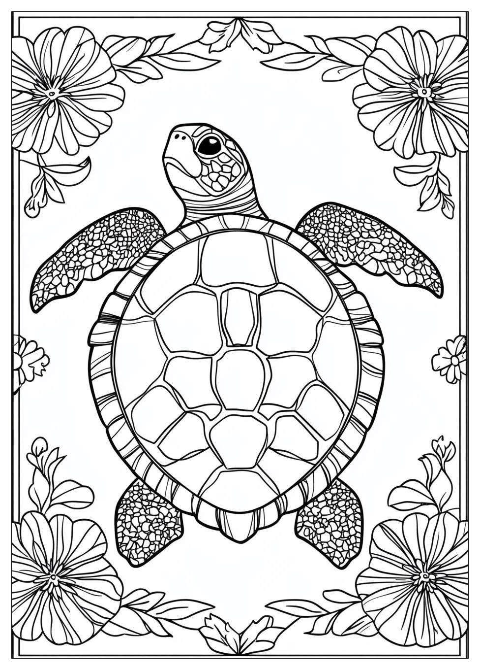 Turtles Ausmalbilder 7