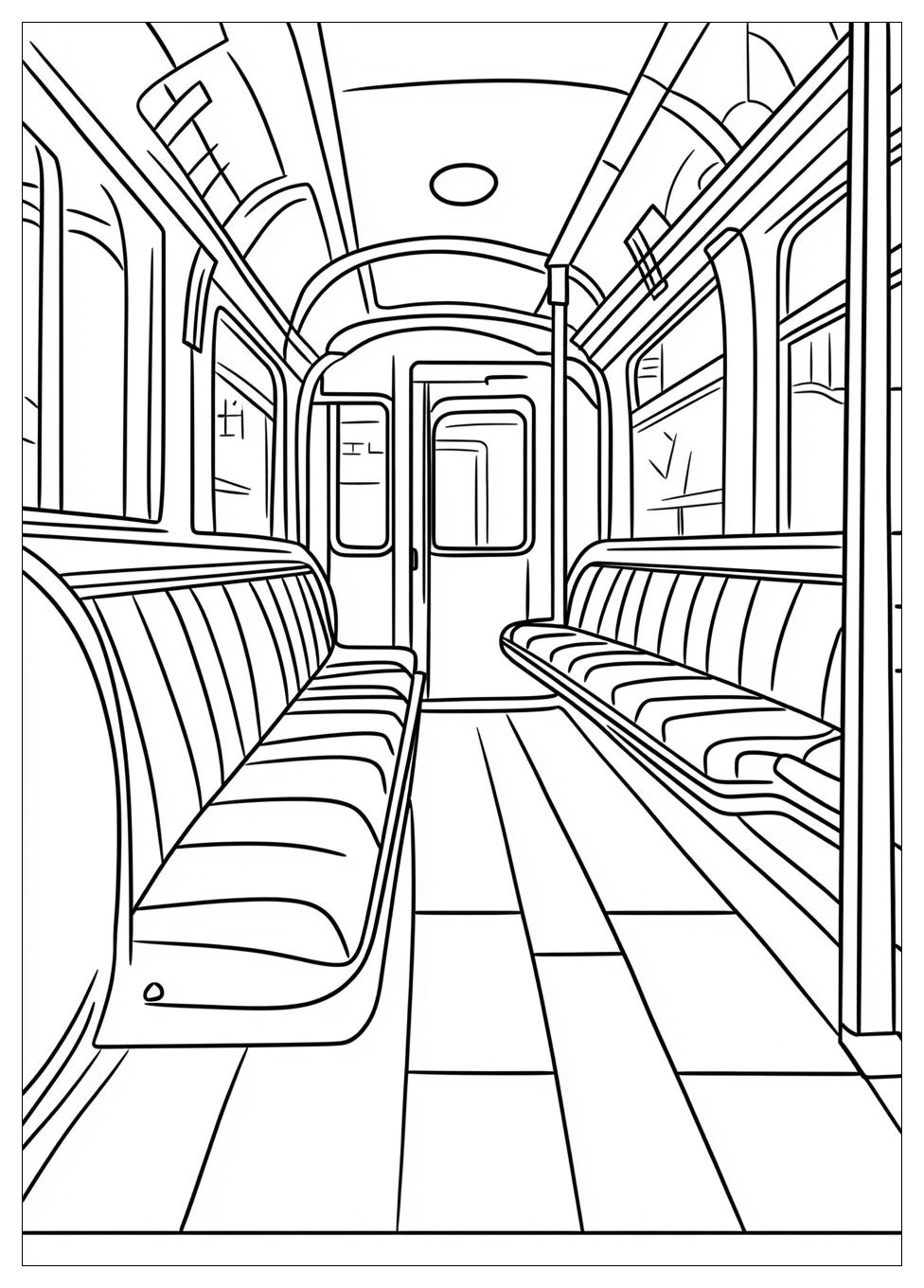 U Bahn Ausmalbilder 11