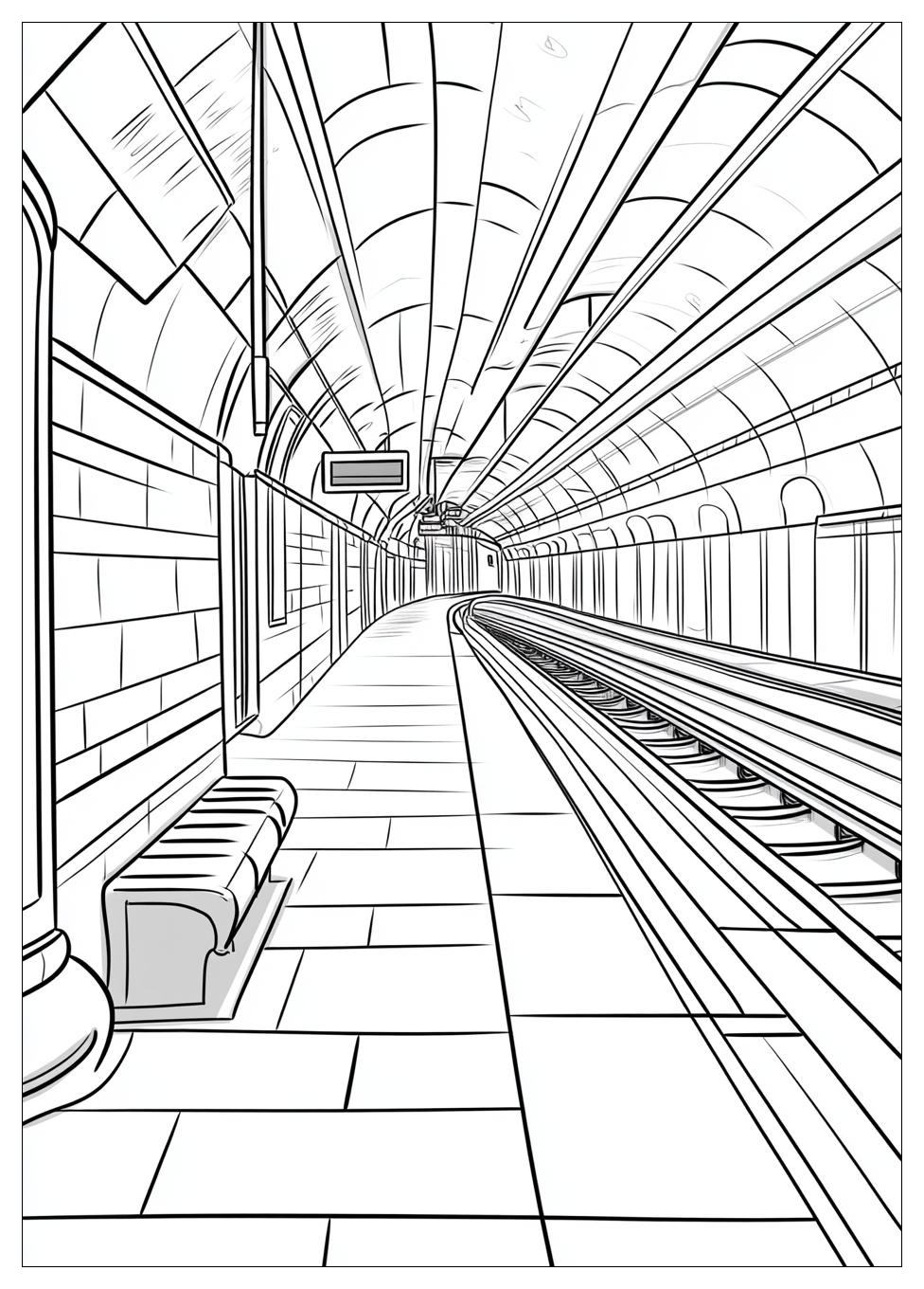 U Bahn Ausmalbilder 13