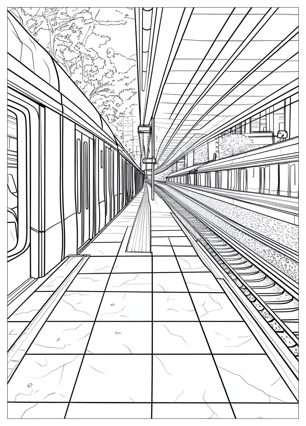 U Bahn Ausmalbilder 14