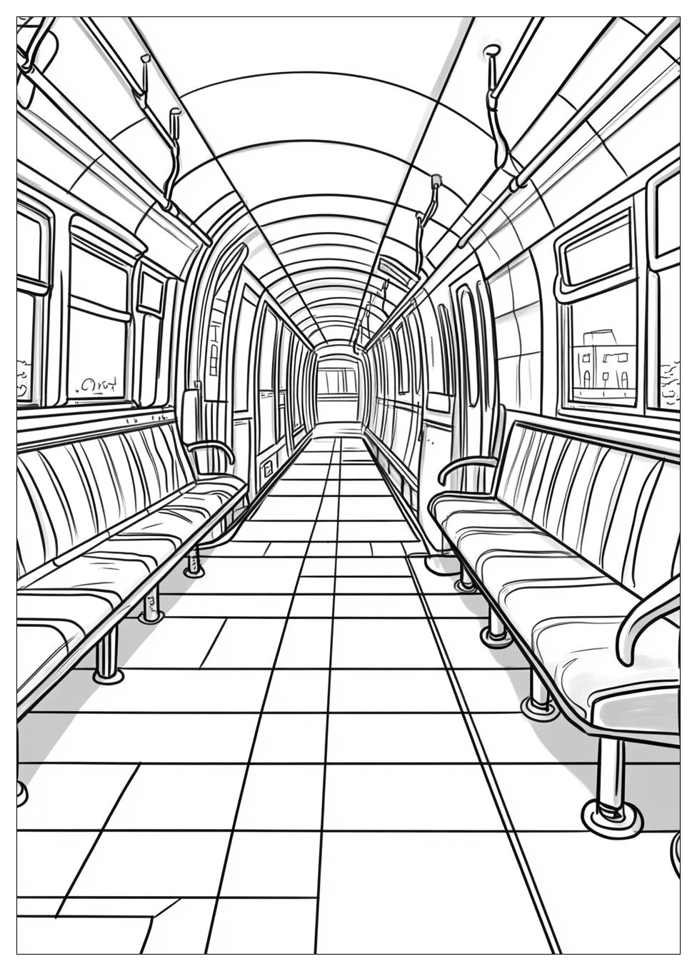 U Bahn Ausmalbilder 15