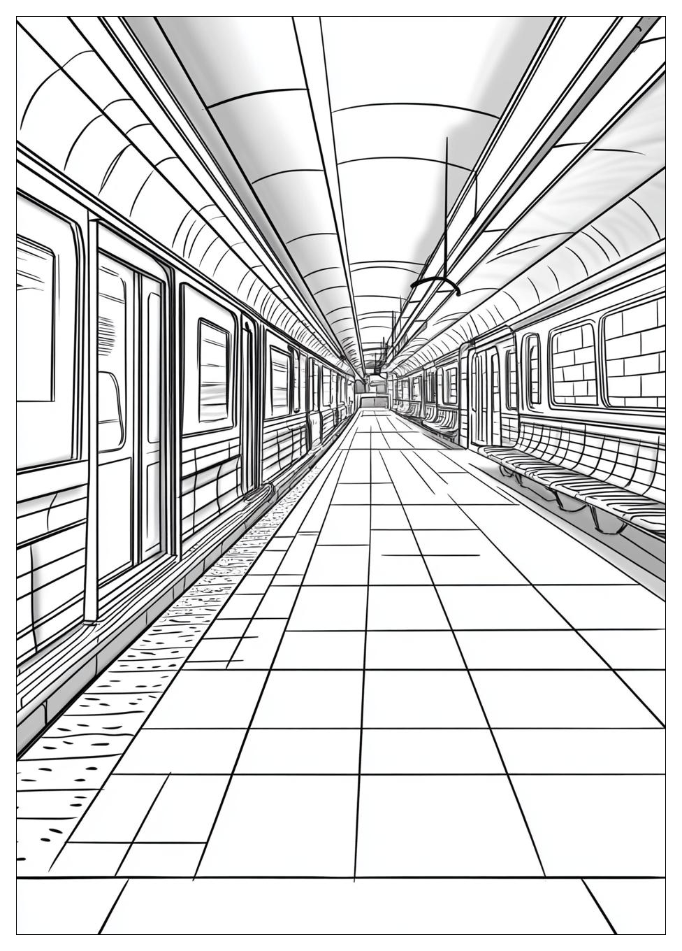 U Bahn Ausmalbilder 17