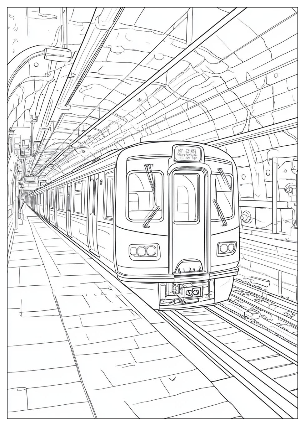 U Bahn Ausmalbilder 18