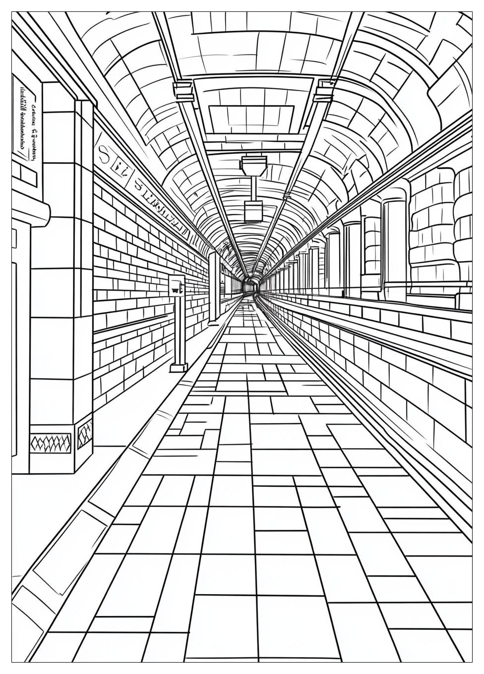 U Bahn Ausmalbilder 19
