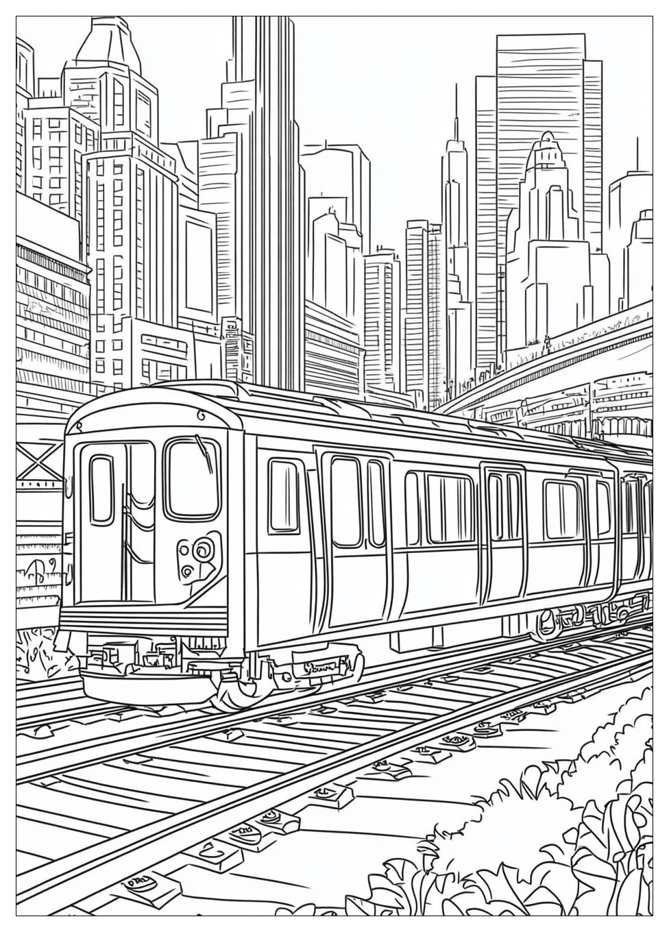 U Bahn Ausmalbilder 20