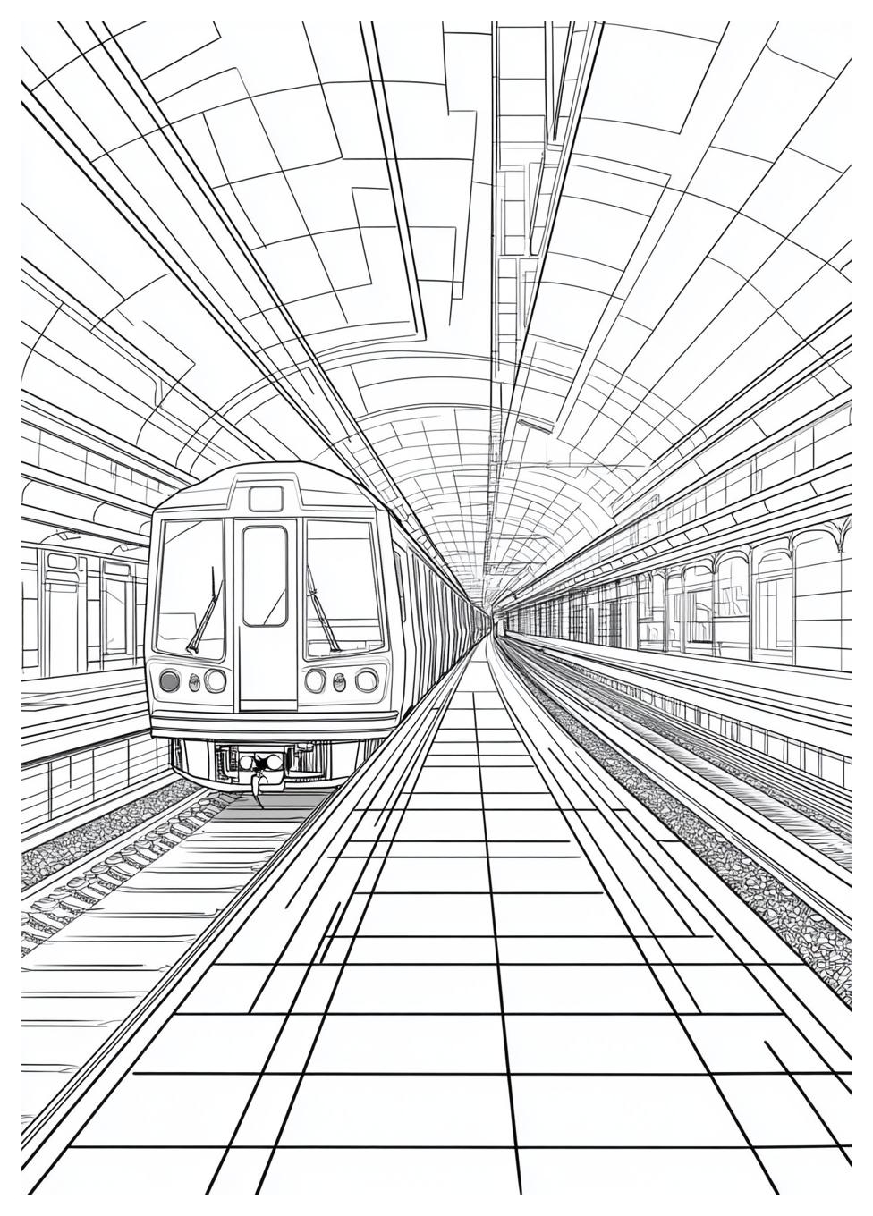 U Bahn Ausmalbilder 21