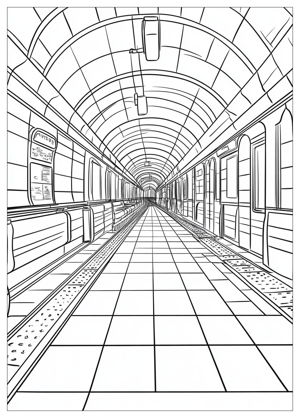 U Bahn Ausmalbilder 22