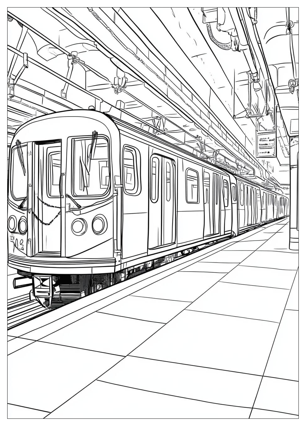 U Bahn Ausmalbilder 24
