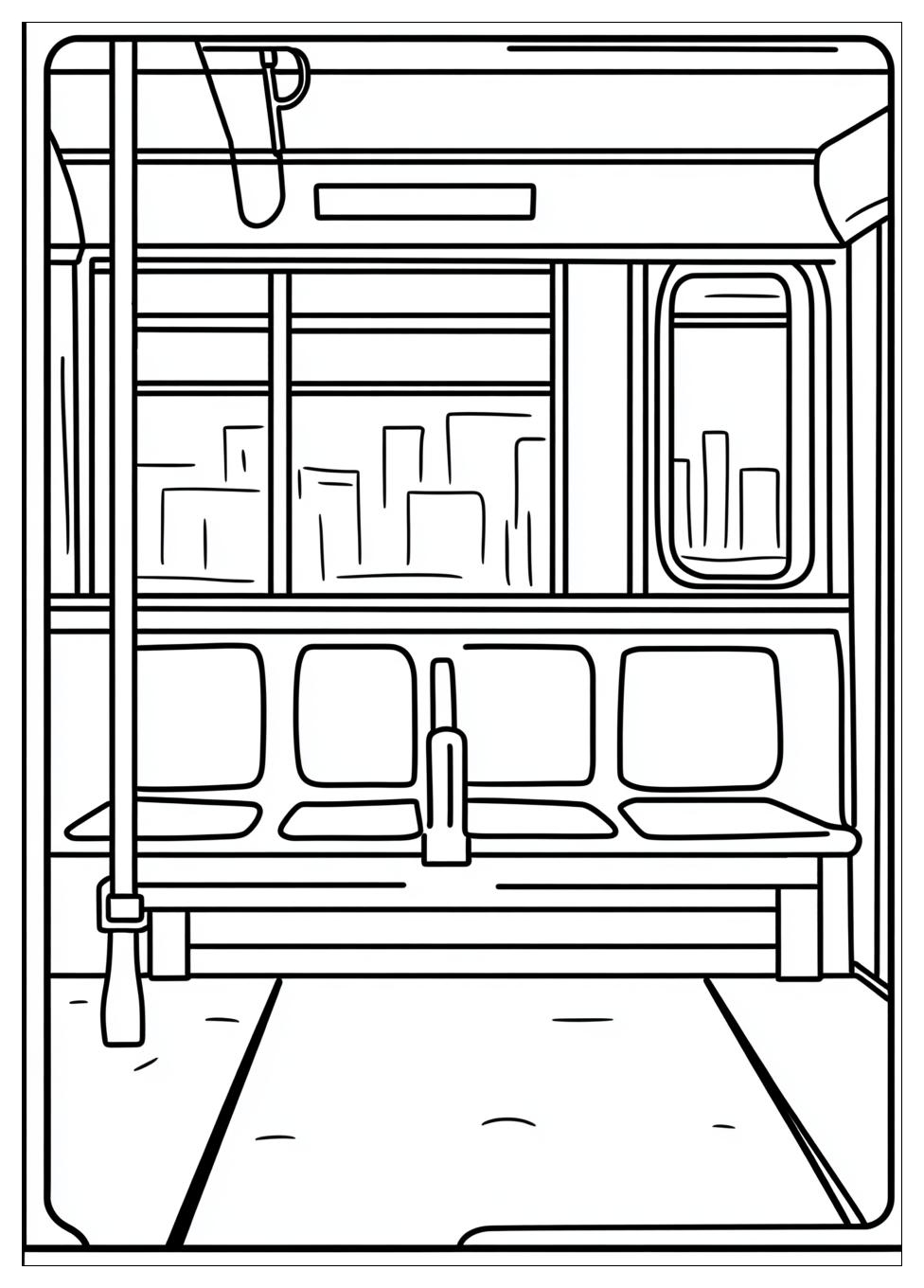 U Bahn Ausmalbilder 3