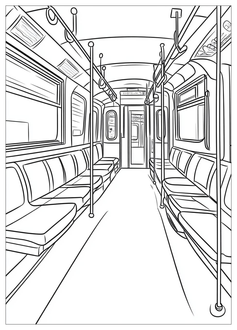 U Bahn Ausmalbilder 5