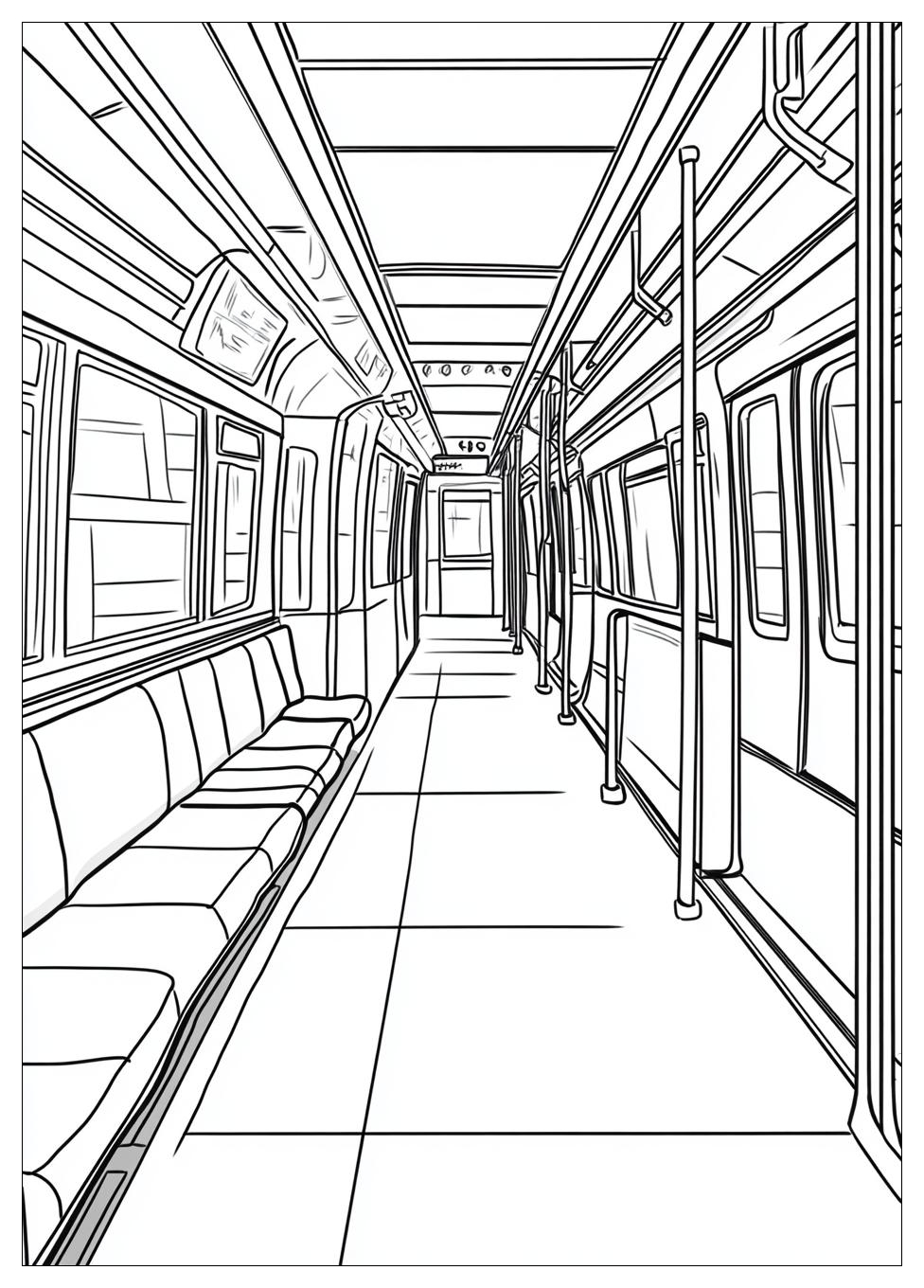 U Bahn Ausmalbilder 9