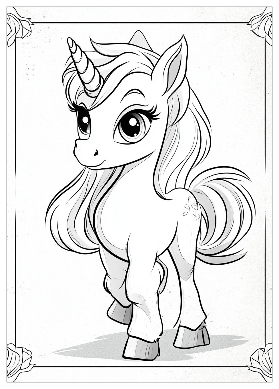 Unicorn Academy Ausmalbilder 11