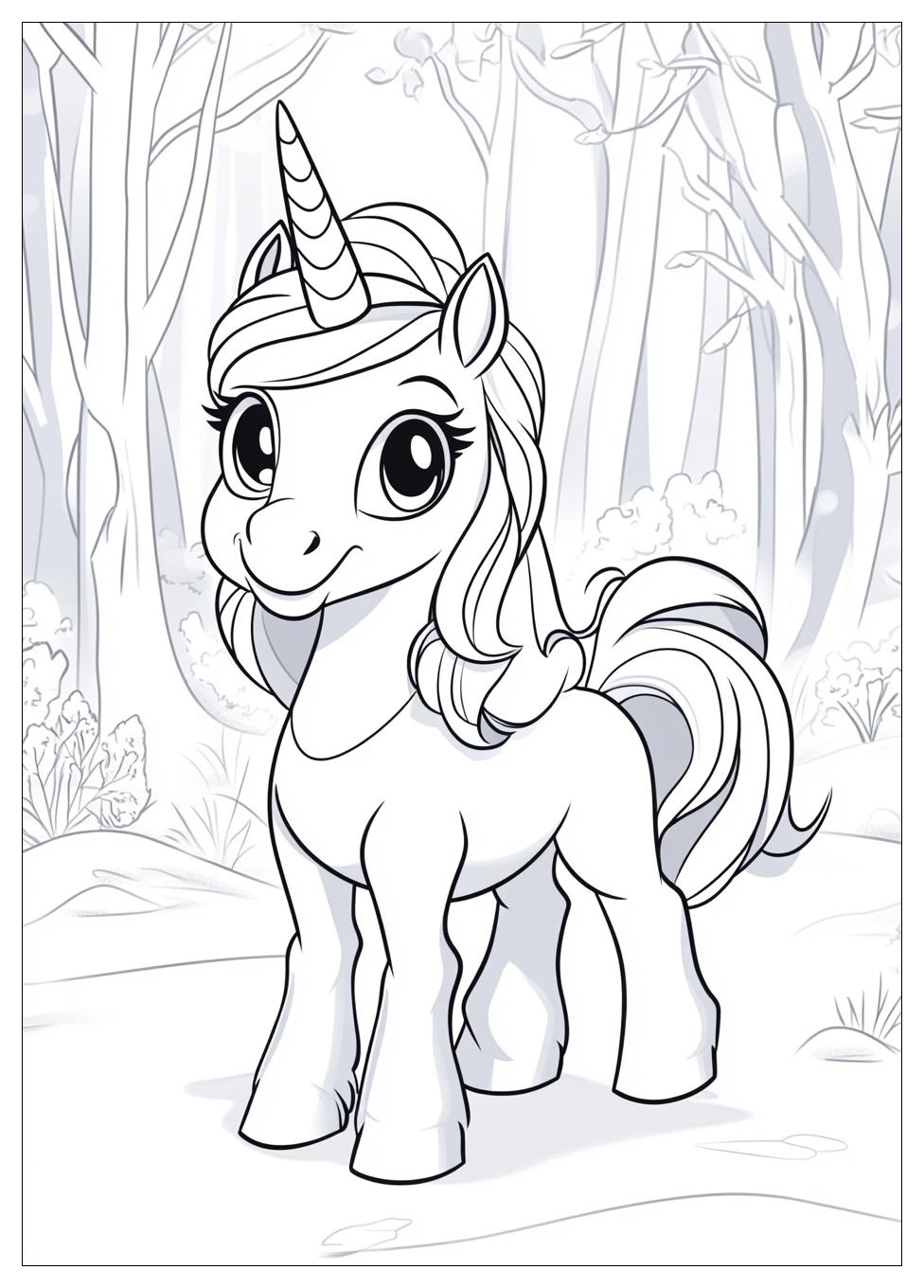Unicorn Academy Ausmalbilder 13