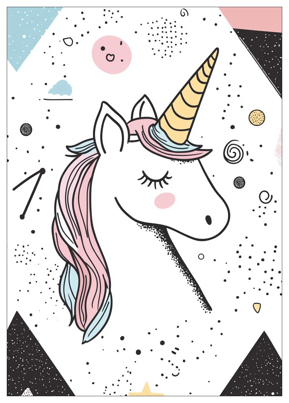 Unicorn Academy Ausmalbilder 16