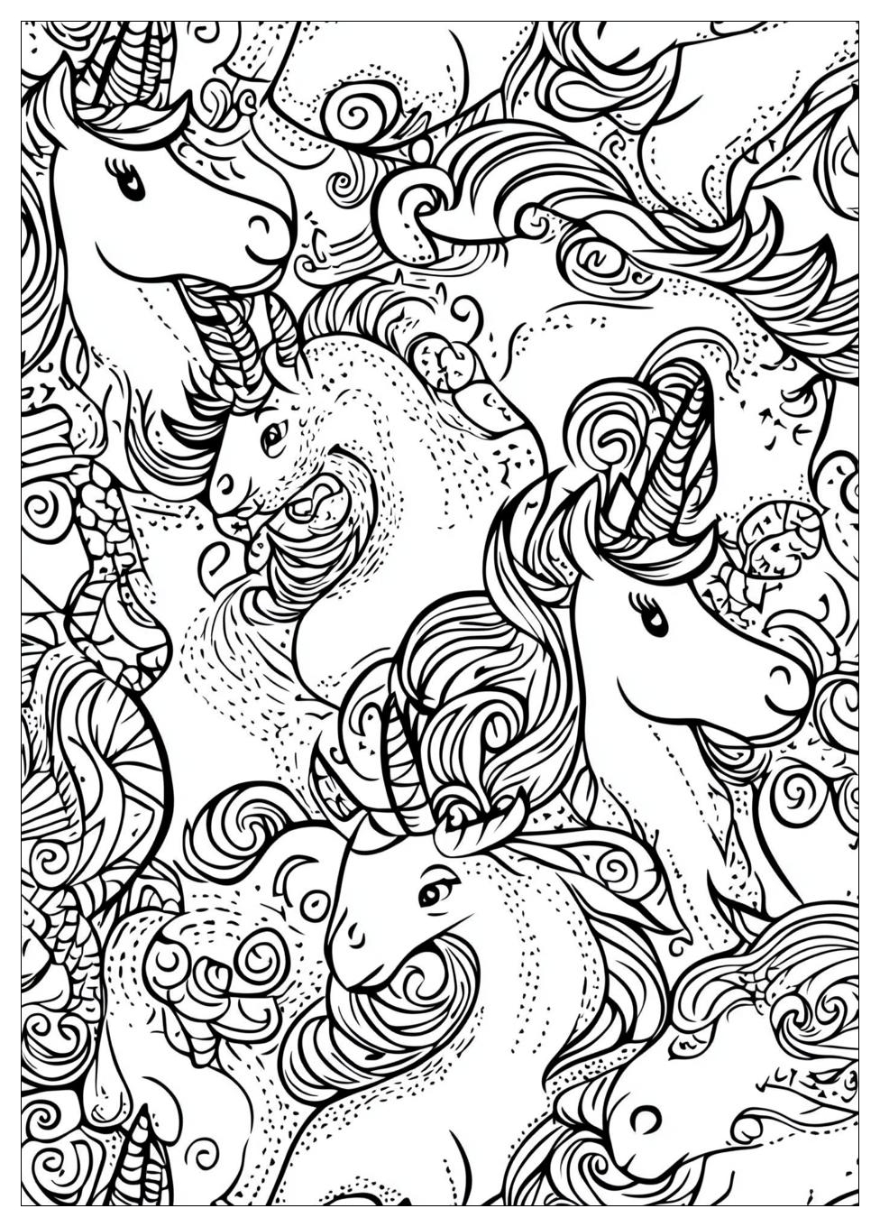 Unicorn Academy Ausmalbilder 21