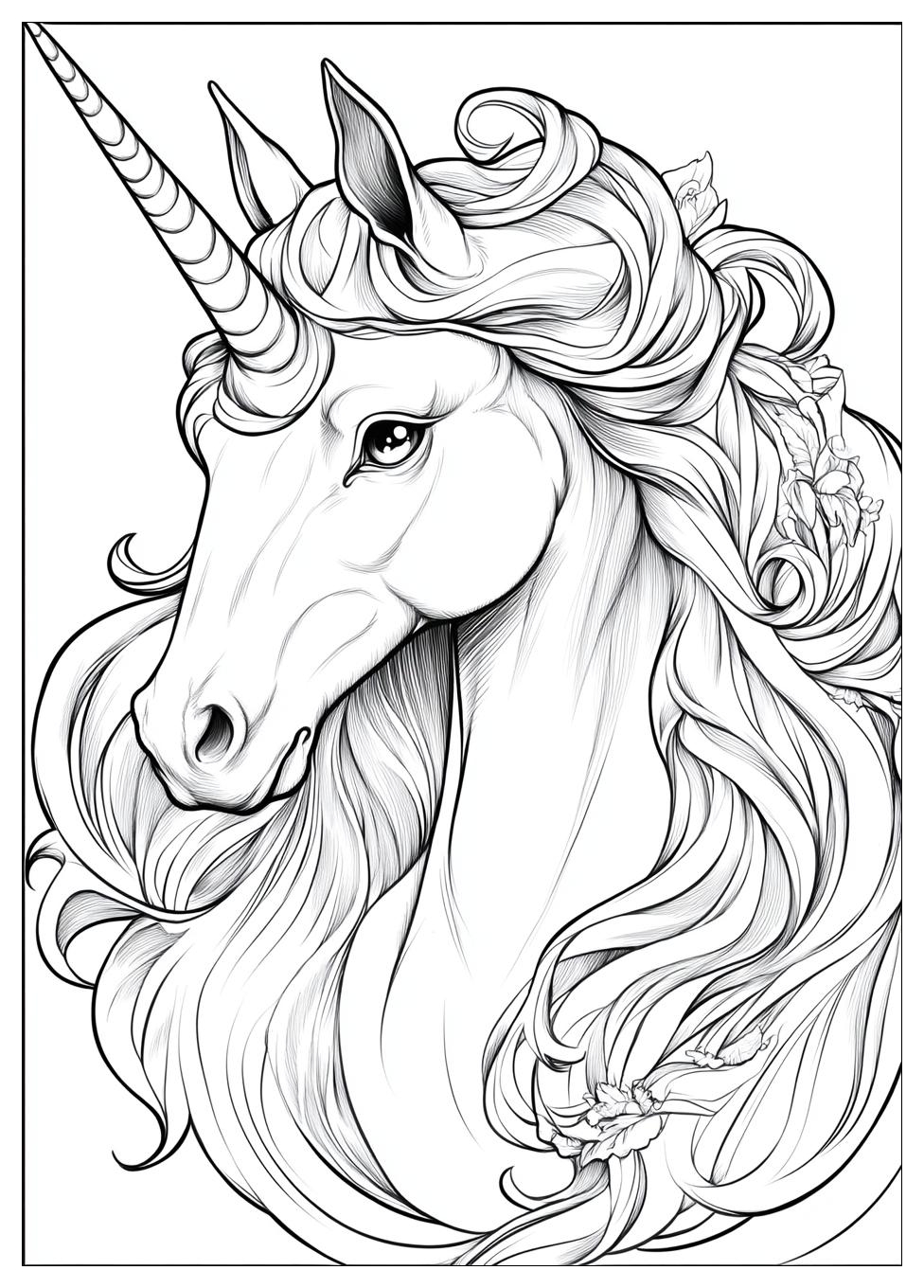 Unicorn Academy Ausmalbilder 4