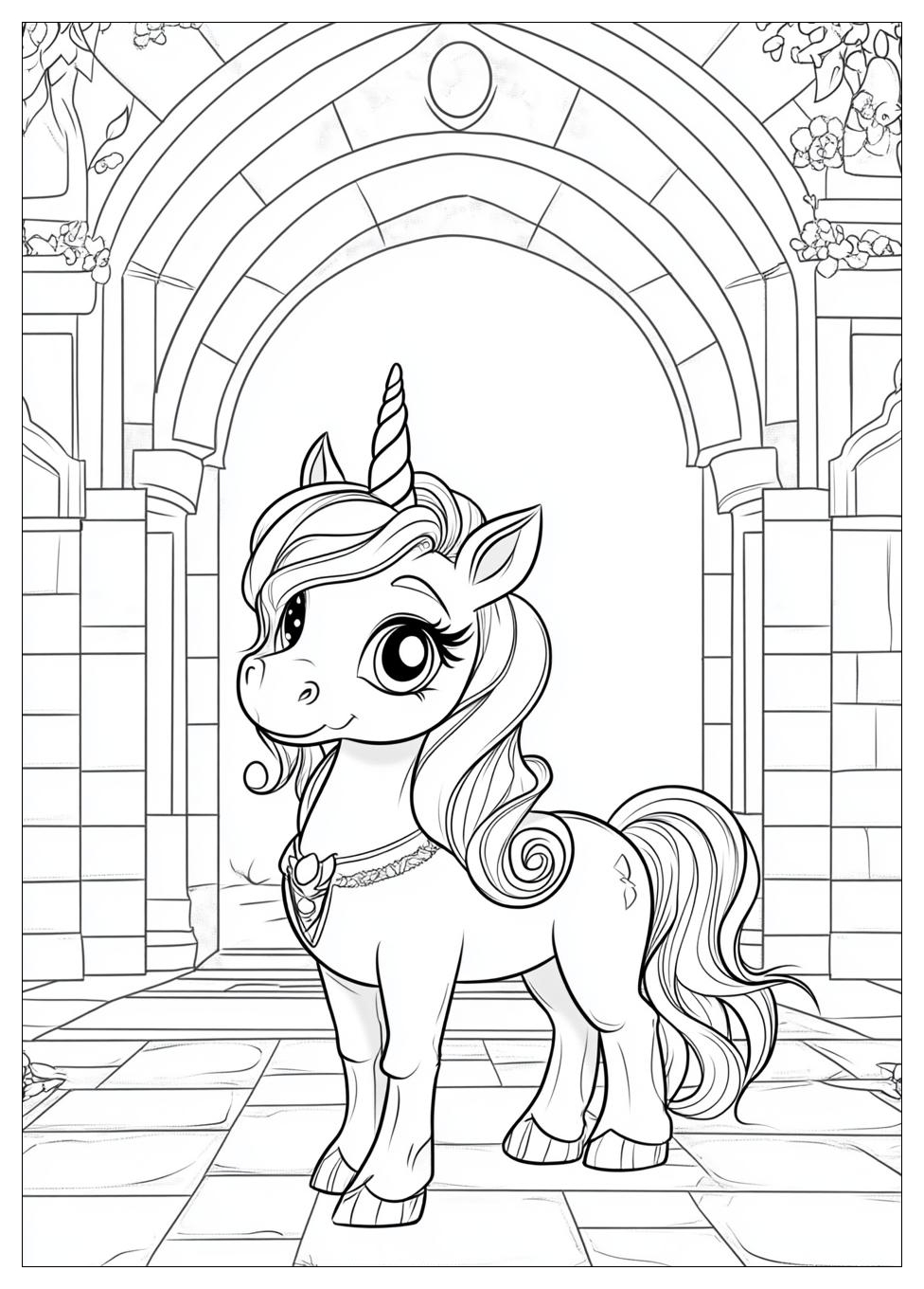 Unicorn Academy Ausmalbilder 5