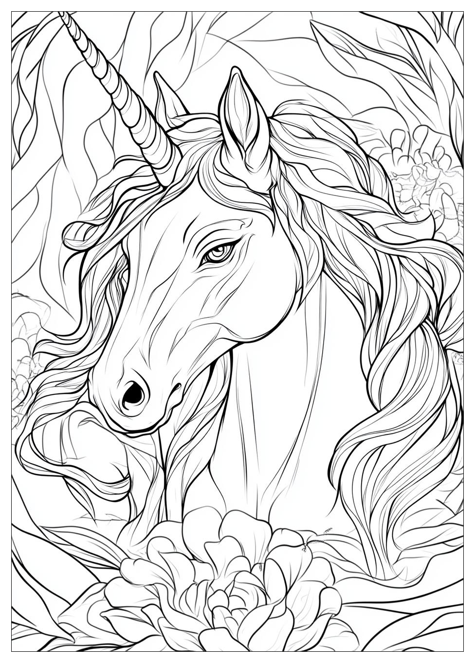 Unicorn Academy Ausmalbilder 6