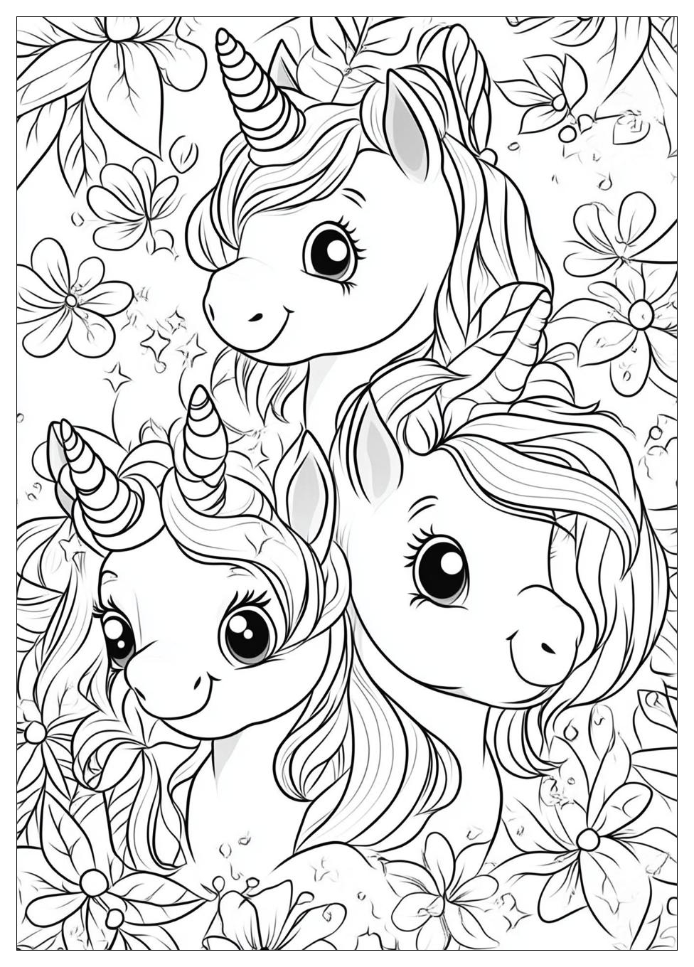 Unicorn Academy Ausmalbilder 7