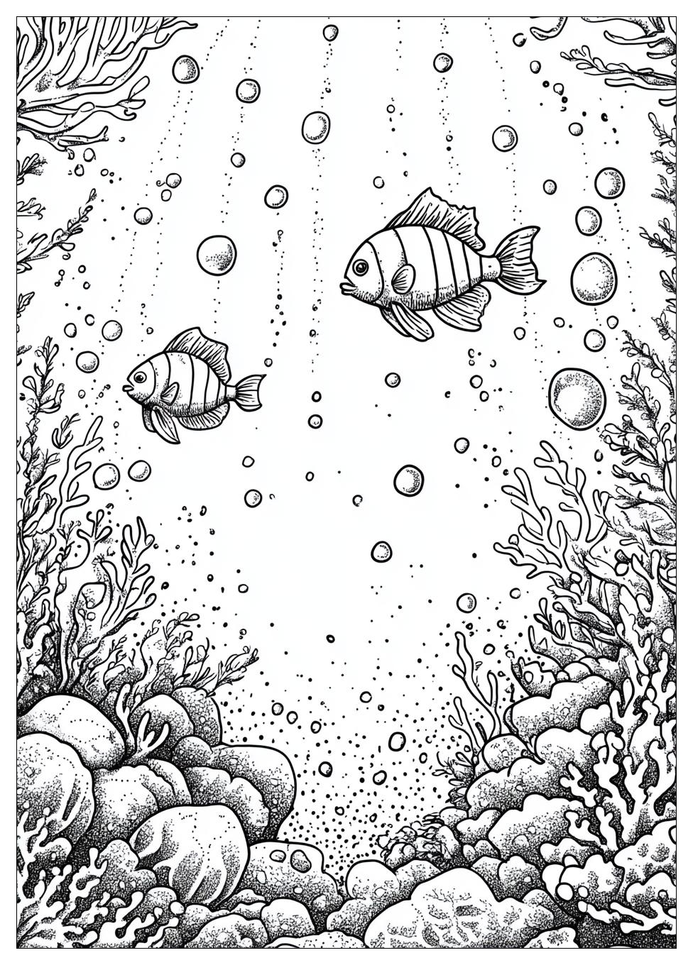 Unterwasser Ausmalbilder 14