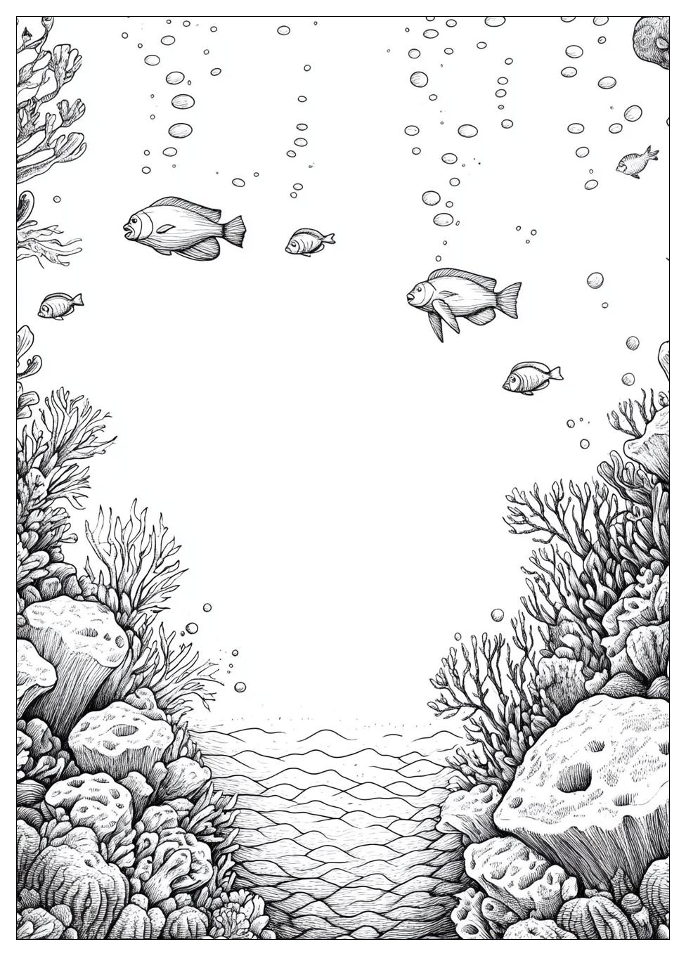 Unterwasser Ausmalbilder 15