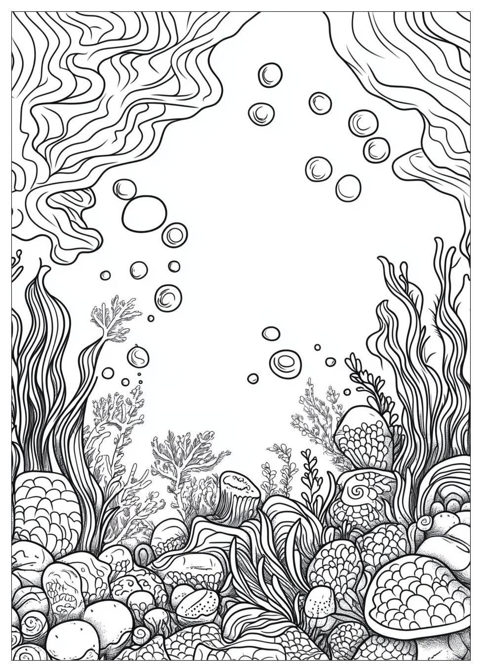 Unterwasser Ausmalbilder 7