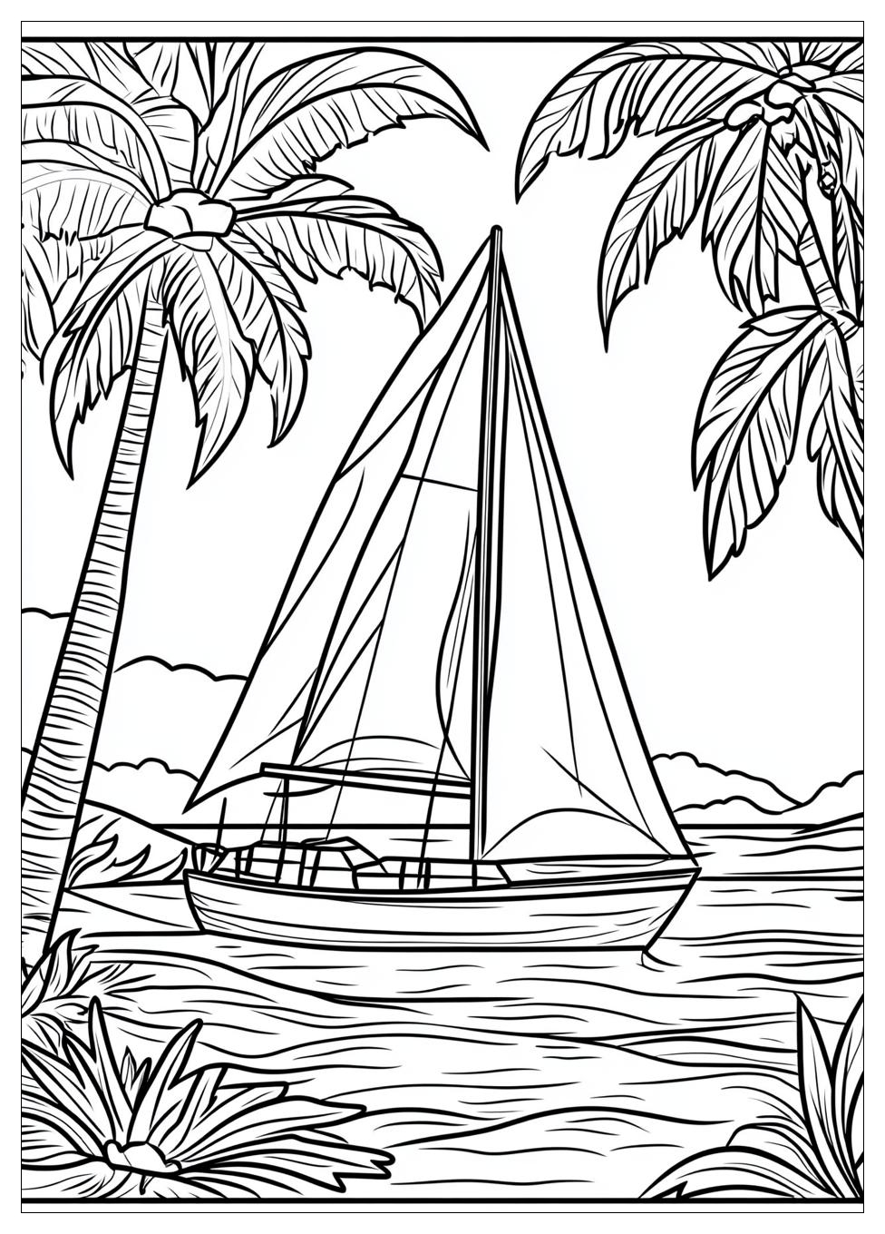 Urlaub Ausmalbilder 1