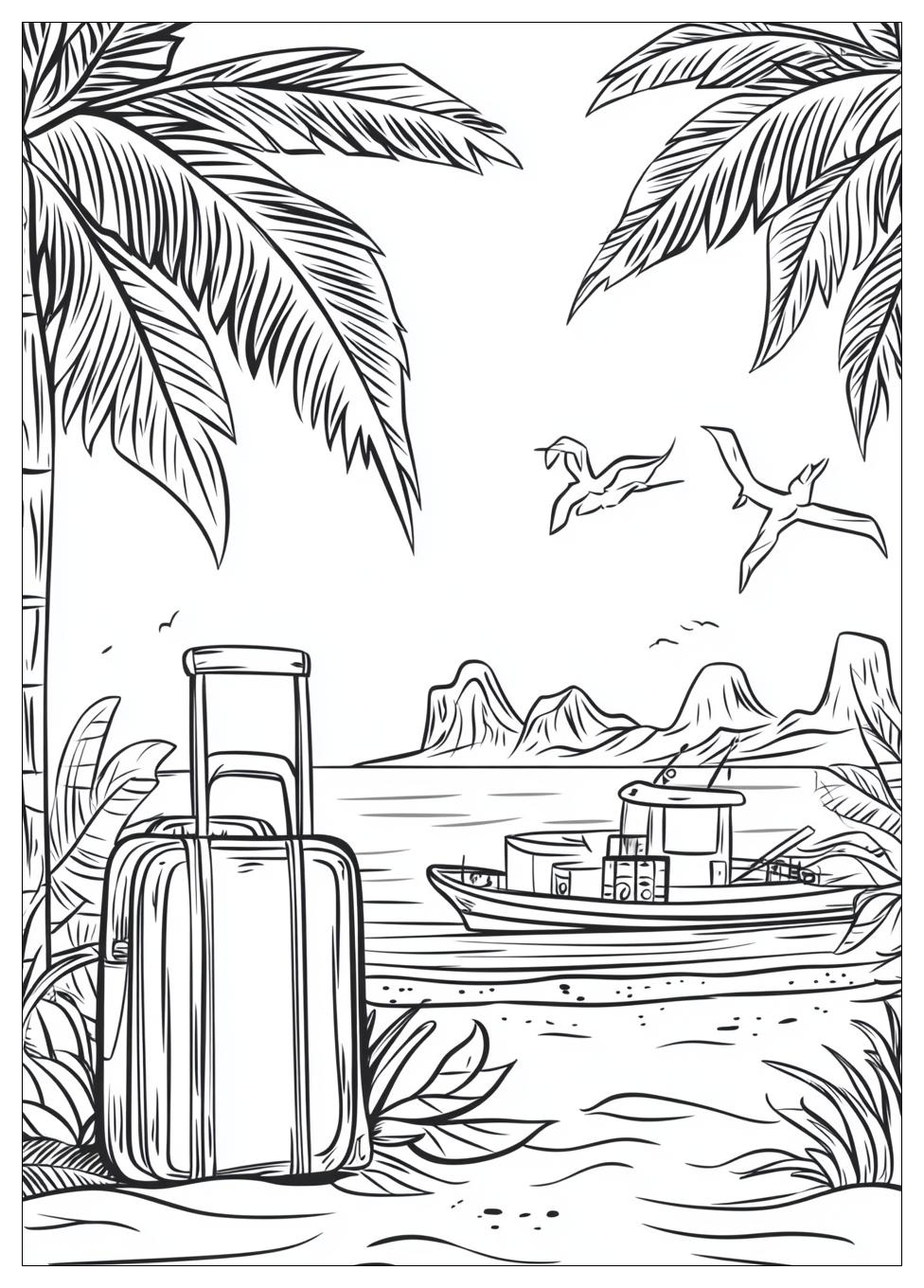 Urlaub Ausmalbilder 11