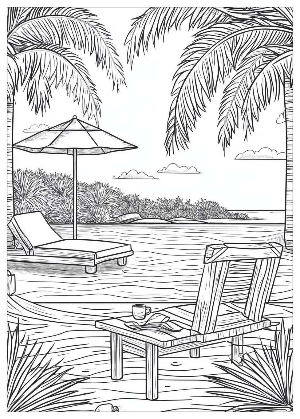 Urlaub Ausmalbilder 23