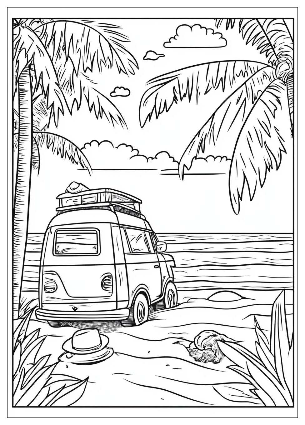 Urlaub Ausmalbilder 4