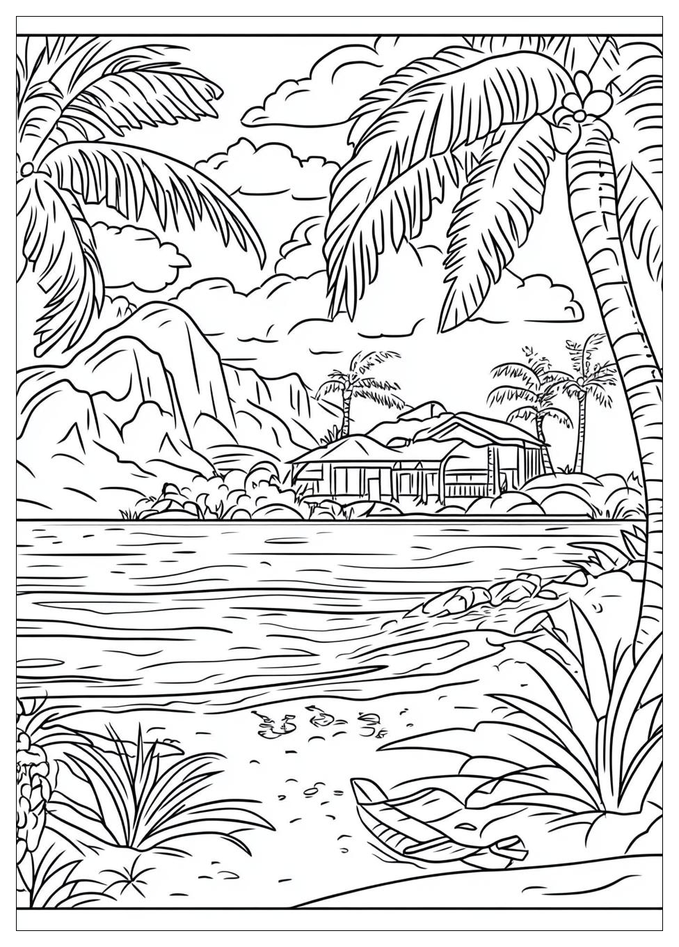 Urlaub Ausmalbilder 6
