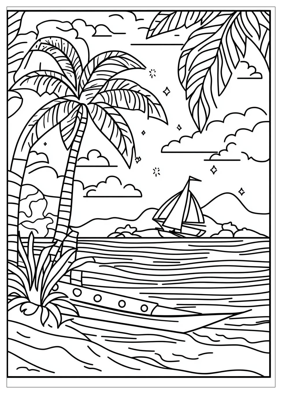 Urlaub Ausmalbilder 9