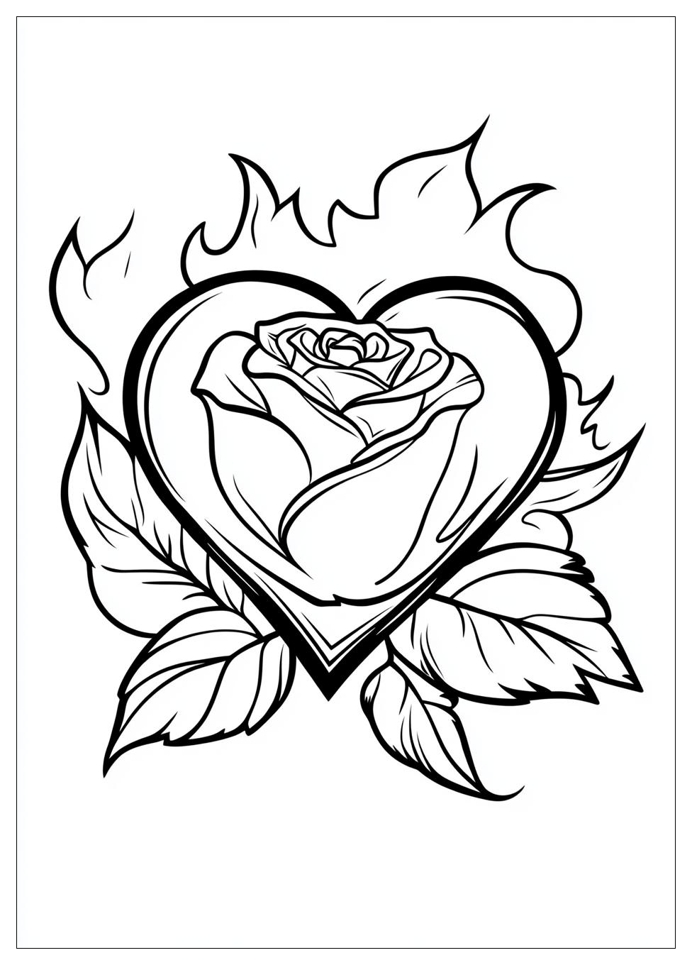 Valentinstag Ausmalbilder 18