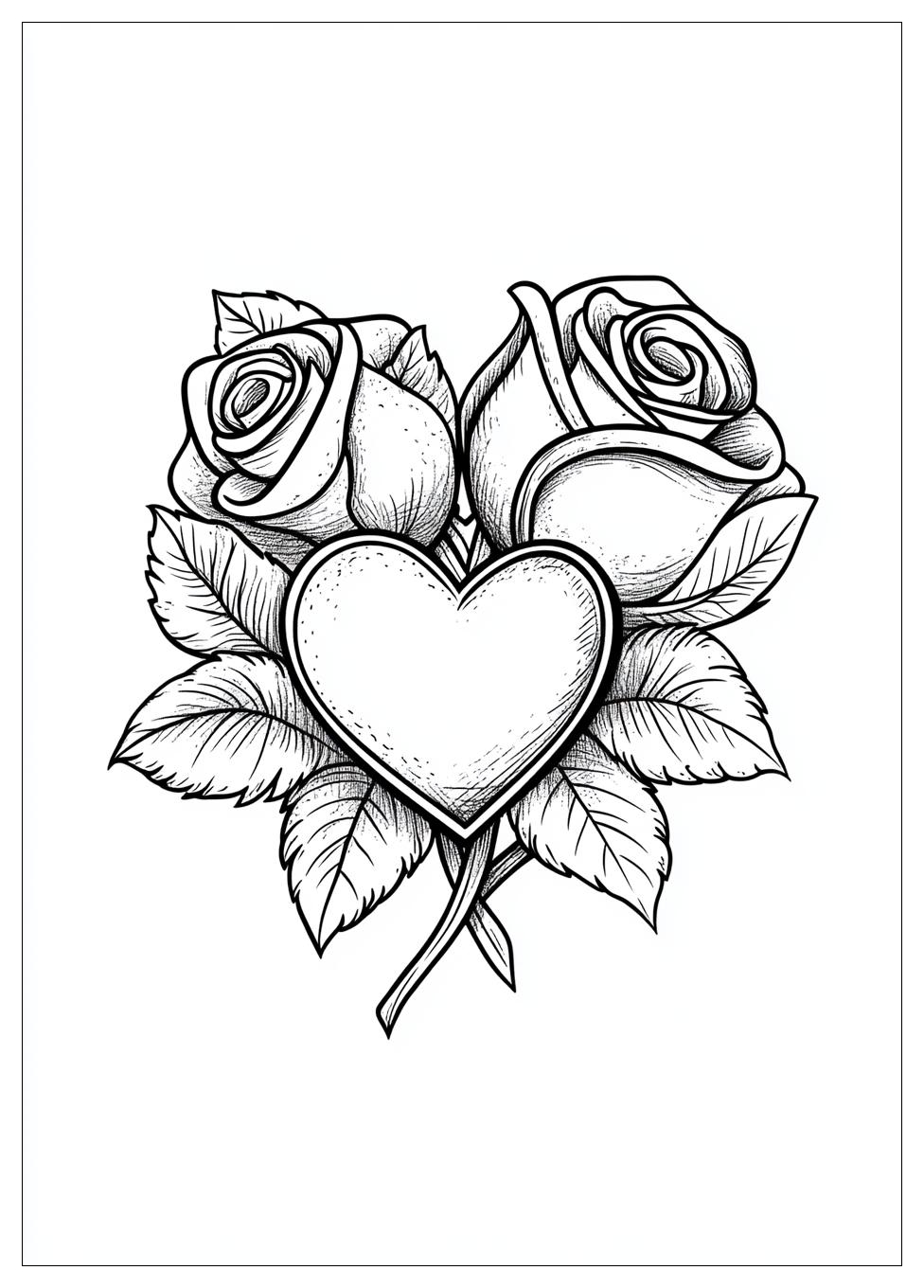 Valentinstag Ausmalbilder 4