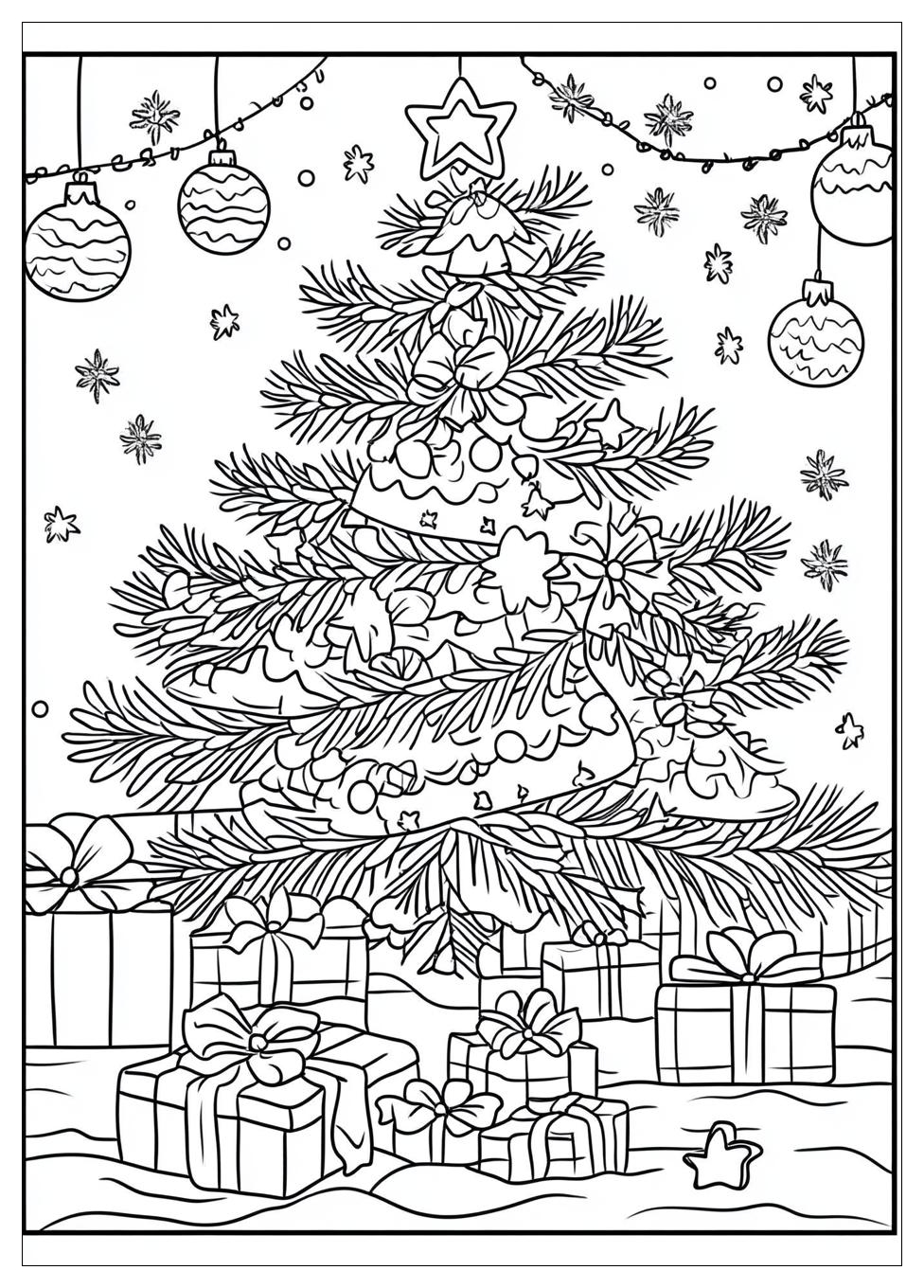 Weihnachten Mandala Ausmalbilder 12