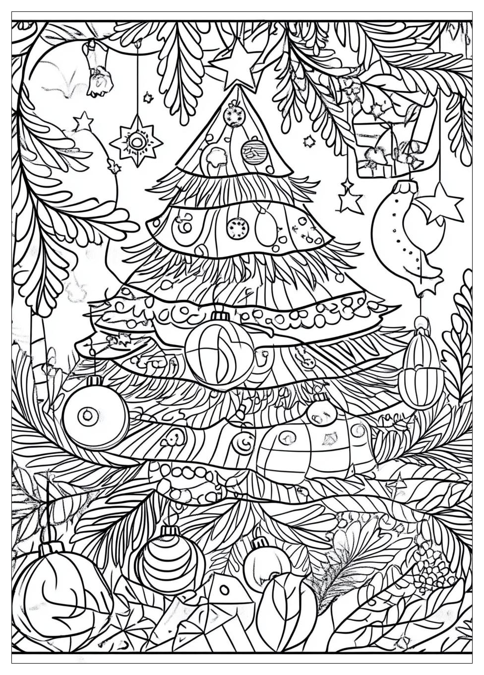 Weihnachten Mandala Ausmalbilder 21