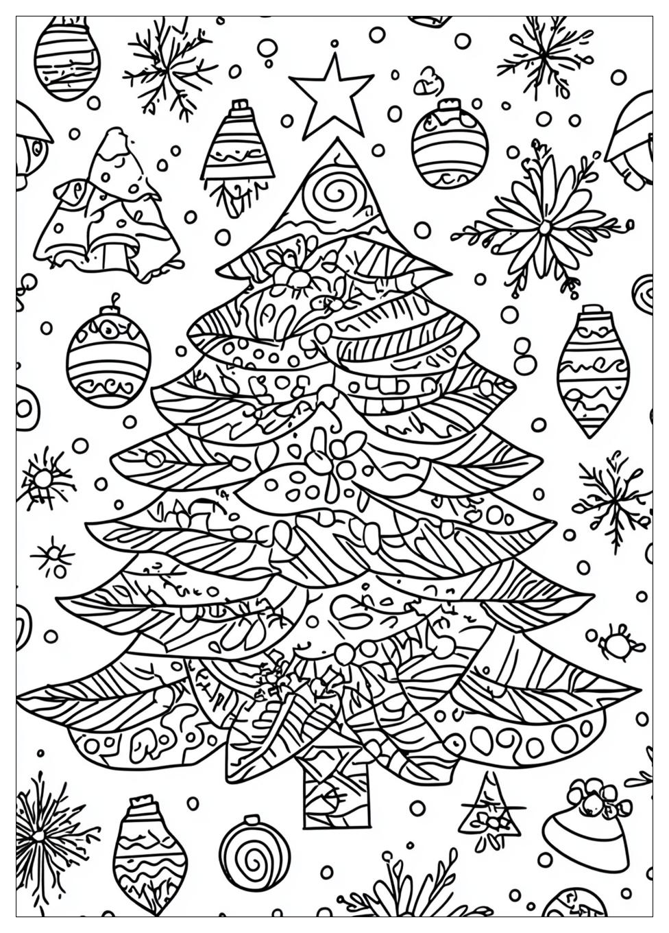 Weihnachten Mandala Ausmalbilder 7