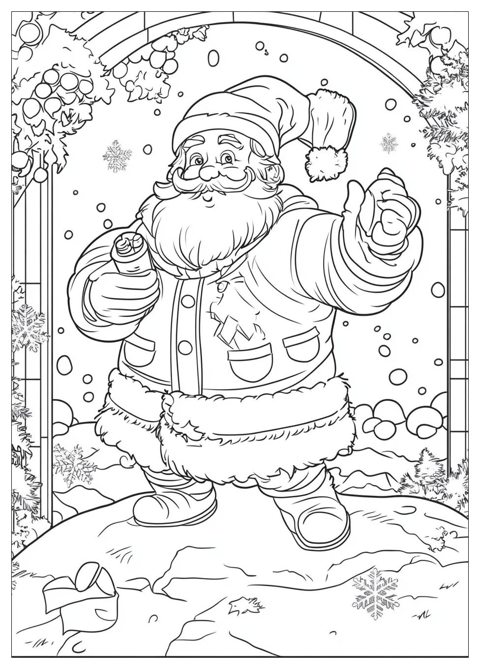 Weihnachtsmann Und Co Kg Ausmalbilder 6