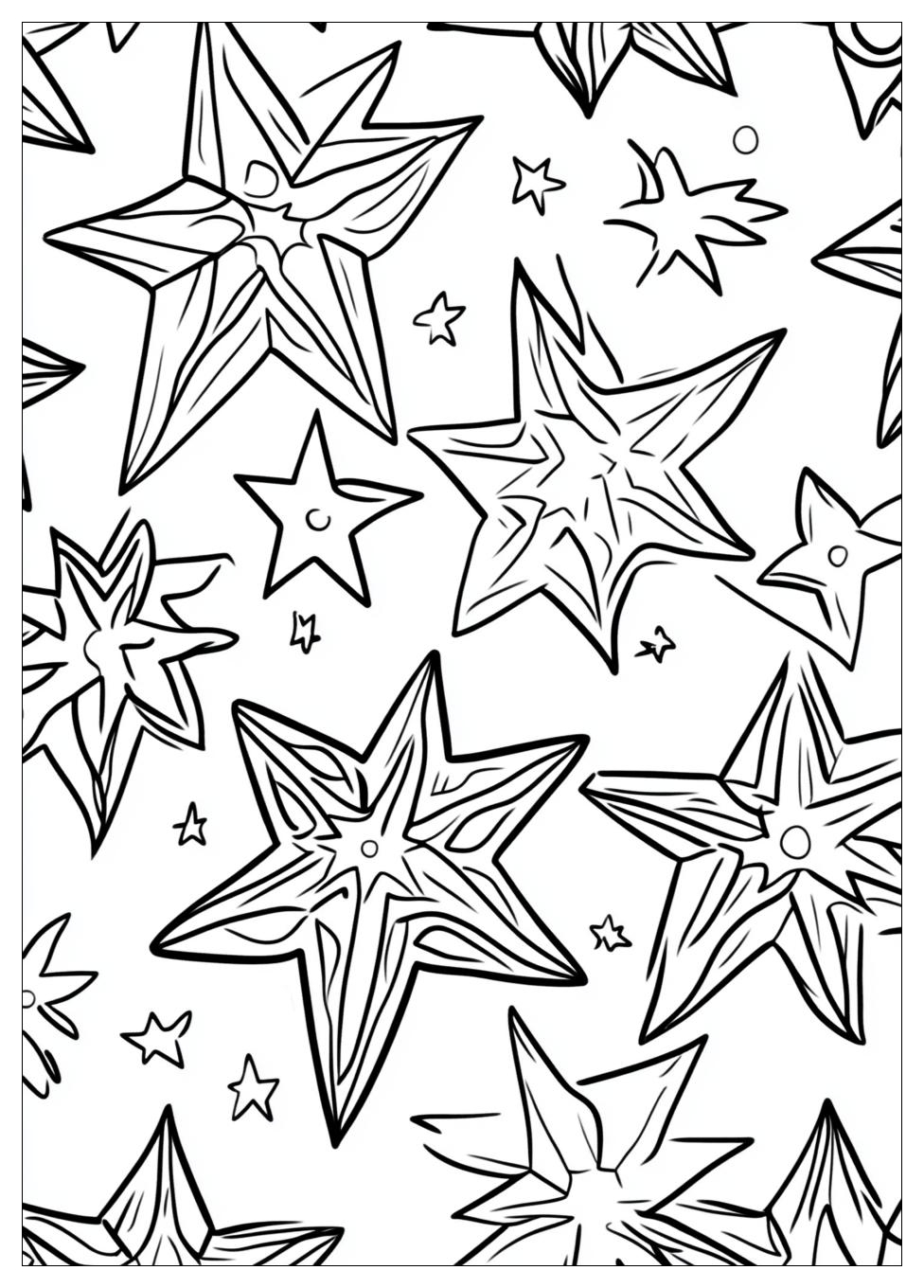 Weihnachtssterne Ausmalbilder 11