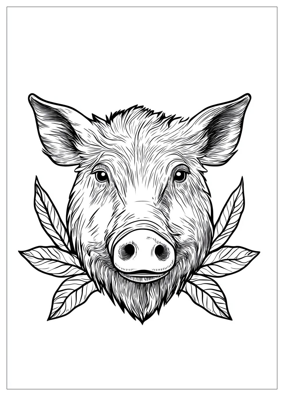 Wildschwein Ausmalbilder 16