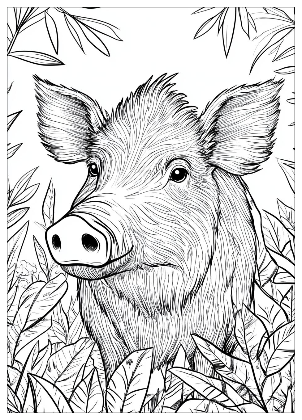 Wildschwein Ausmalbilder 18