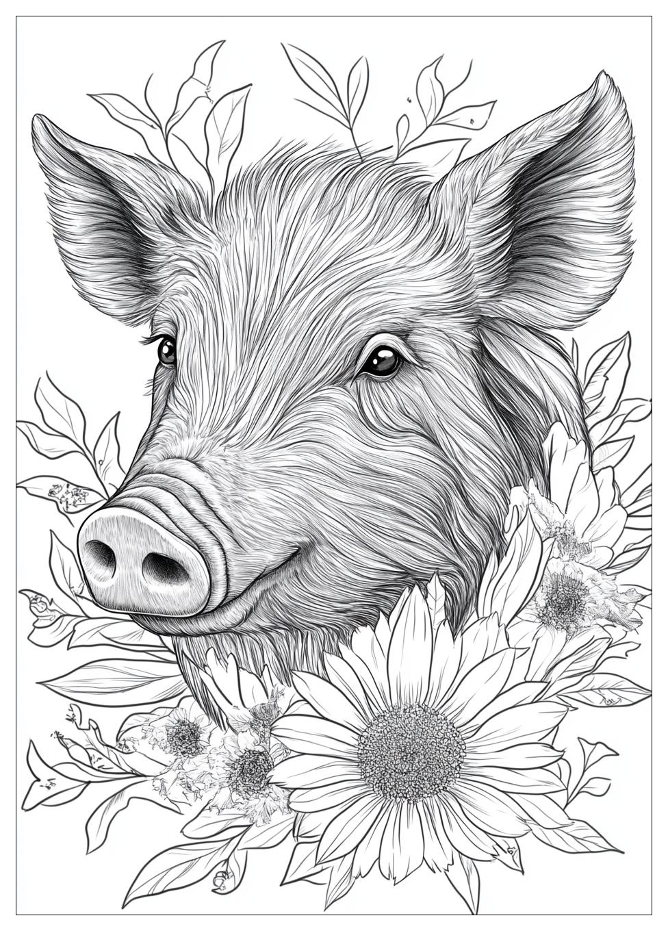 Wildschwein Ausmalbilder 20