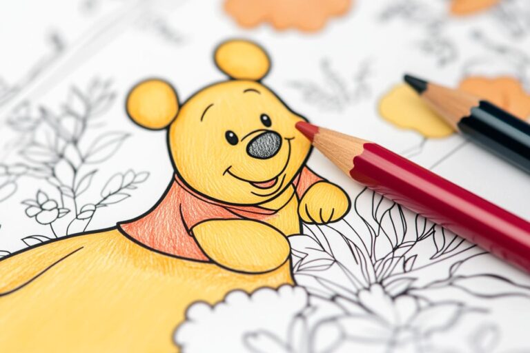Winnie Puuh Ausmalbilder : Malen mit den HundertmorgenwaldFreunden